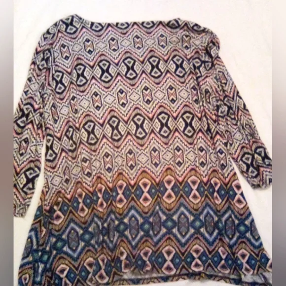 Ruby Rd. Print top - Picture 3 of 3